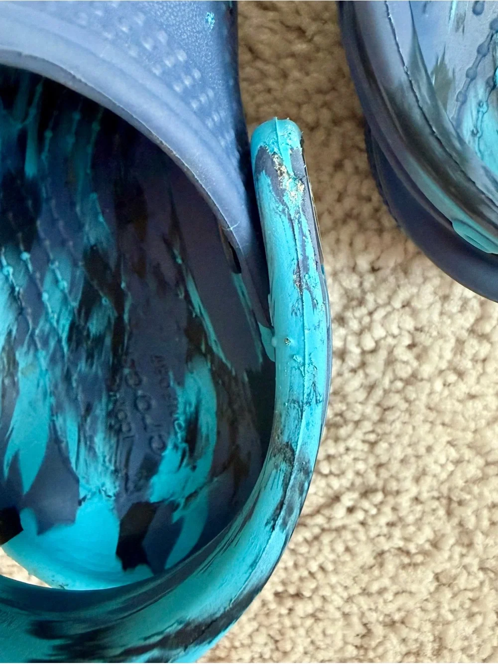 Crocs Kids' Classic Marbled Clogs